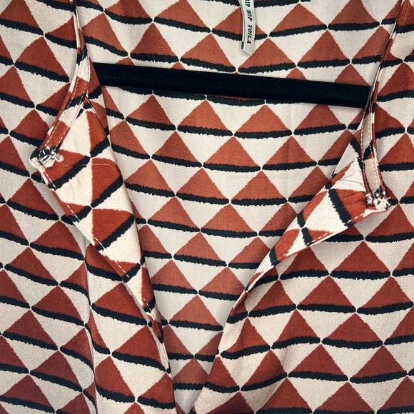 EUC Scotch & Soda Maison Scotch Hip Hop Voila Geometric Print Shift Dress Size S - Picture 10 of 11